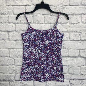 3/$20 LOFT Purple Multicolor Tank Top size XS